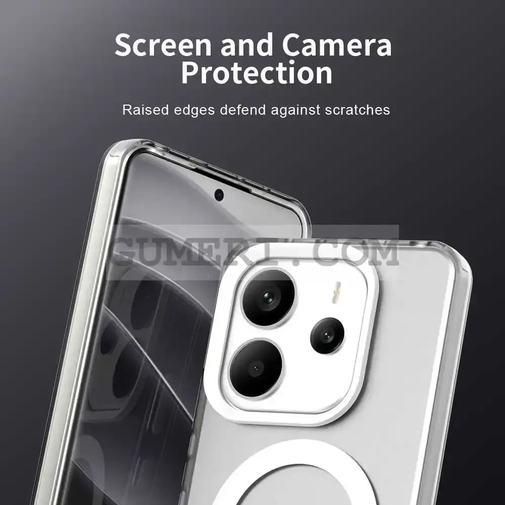 Хибриден Magsafe Мат Кейс за Xiaomi Redmi Note 14 4G