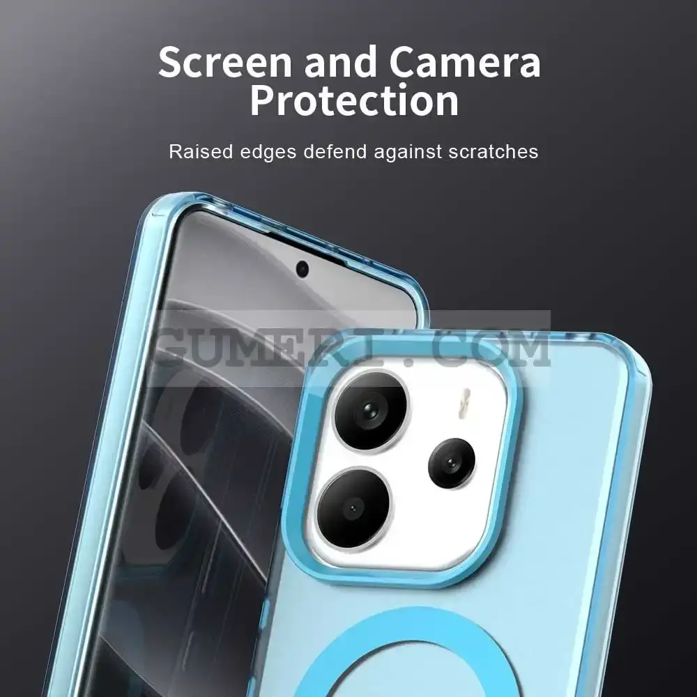 Хибриден Magsafe Мат Кейс за Xiaomi Redmi Note 14 4G