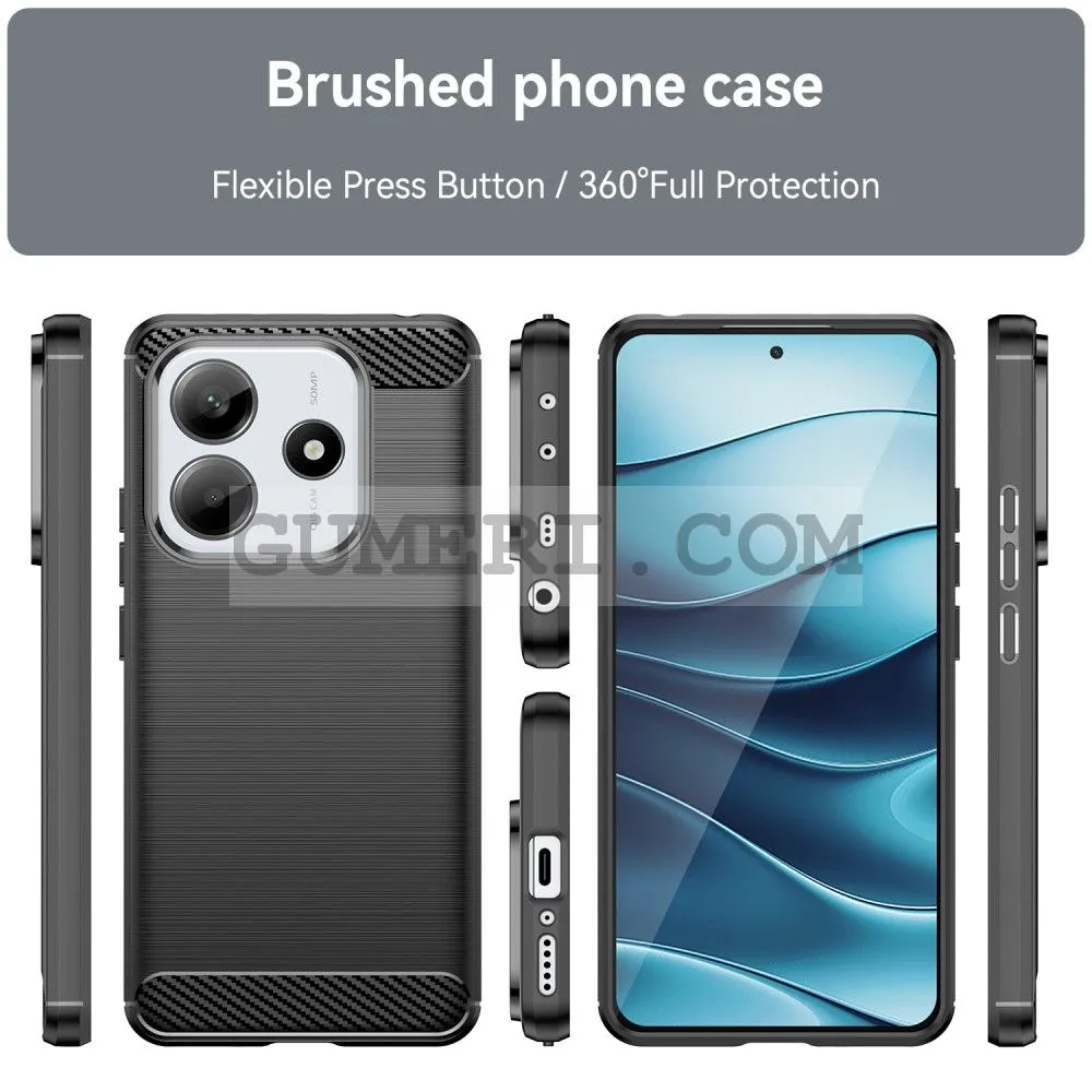 Гръб "Карбон Шарк" за Xiaomi Redmi Note 14 5G