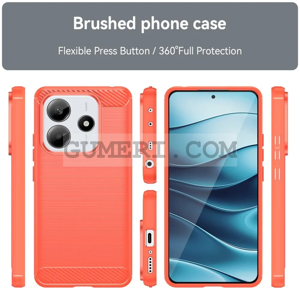 Гръб "Карбон Шарк" за Xiaomi Redmi Note 14 5G