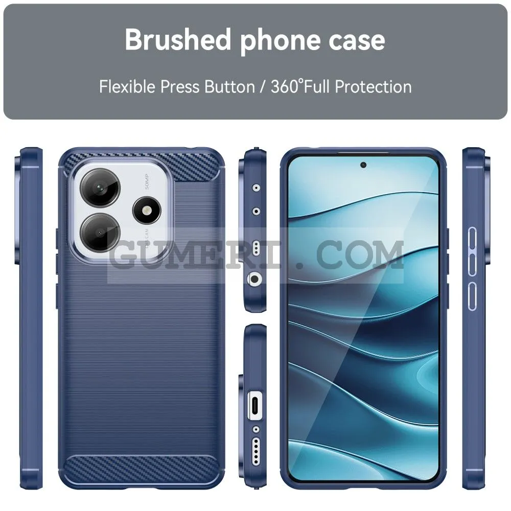 Гръб "Карбон Шарк" за Xiaomi Redmi Note 14 5G