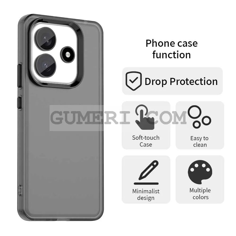 Хибриден Мат Кейс за Xiaomi Redmi Note 14 5G