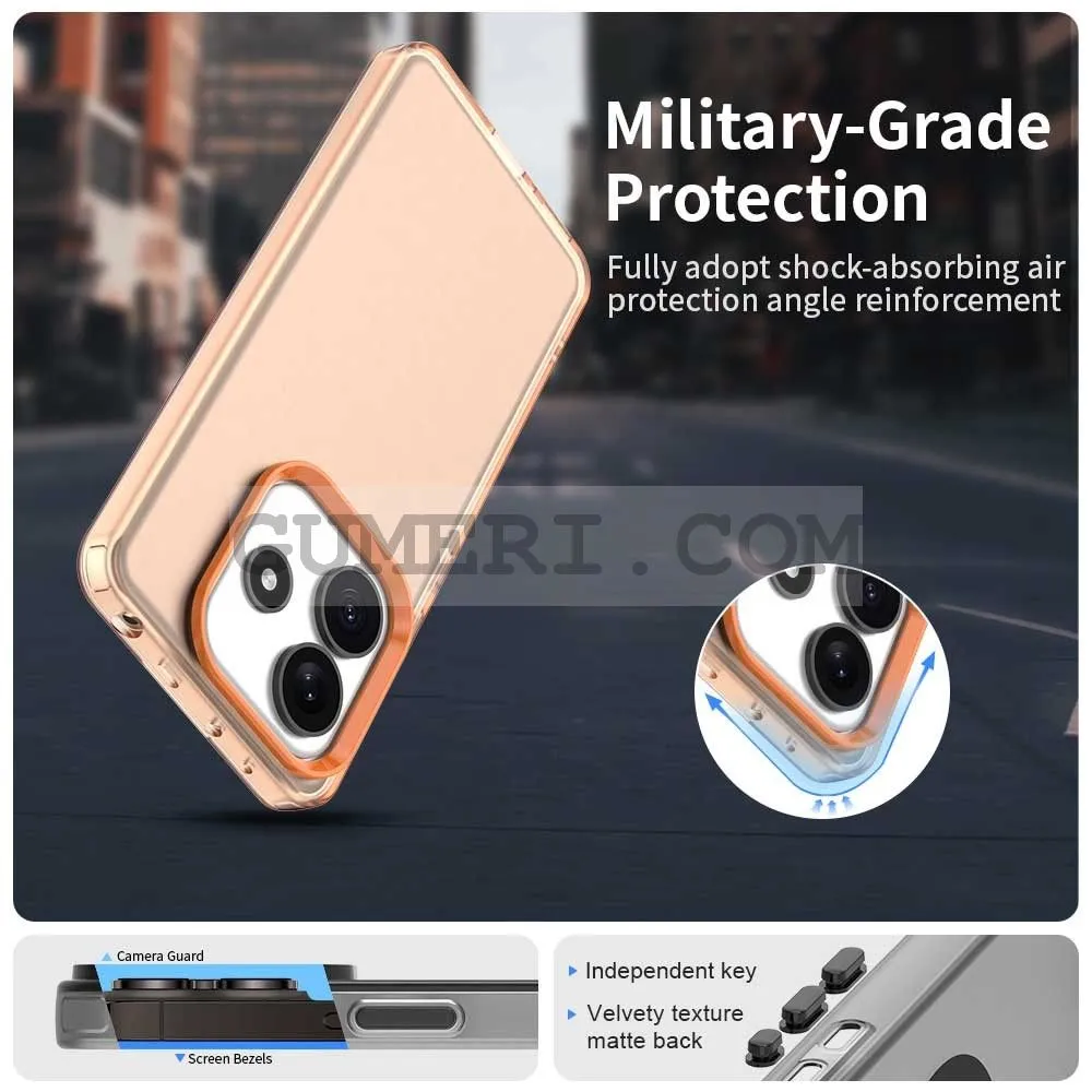 Хибриден Мат Кейс за Xiaomi Redmi Note 14 5G