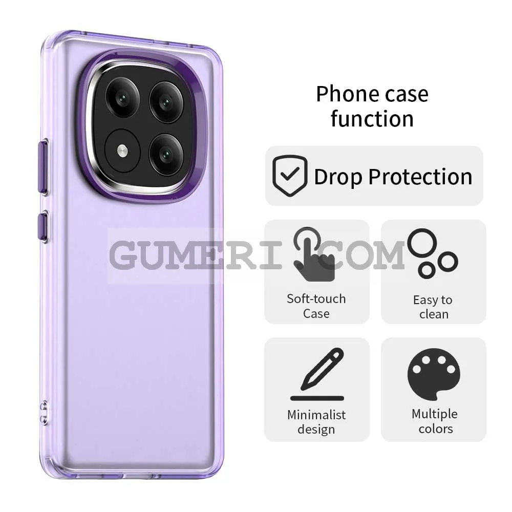 Хибриден Мат Кейс за Xiaomi Redmi Note 14 Pro+ 5G