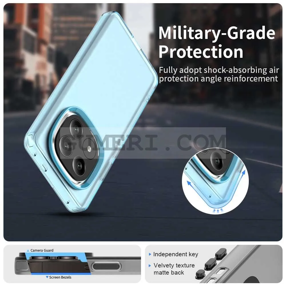 Хибриден Мат Кейс за Xiaomi Redmi Note 14 Pro+ 5G