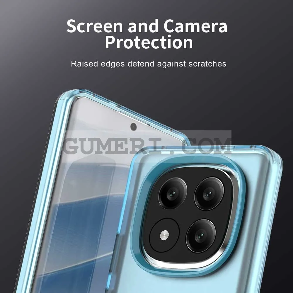 Хибриден Мат Кейс за Xiaomi Redmi Note 14 Pro+ 5G