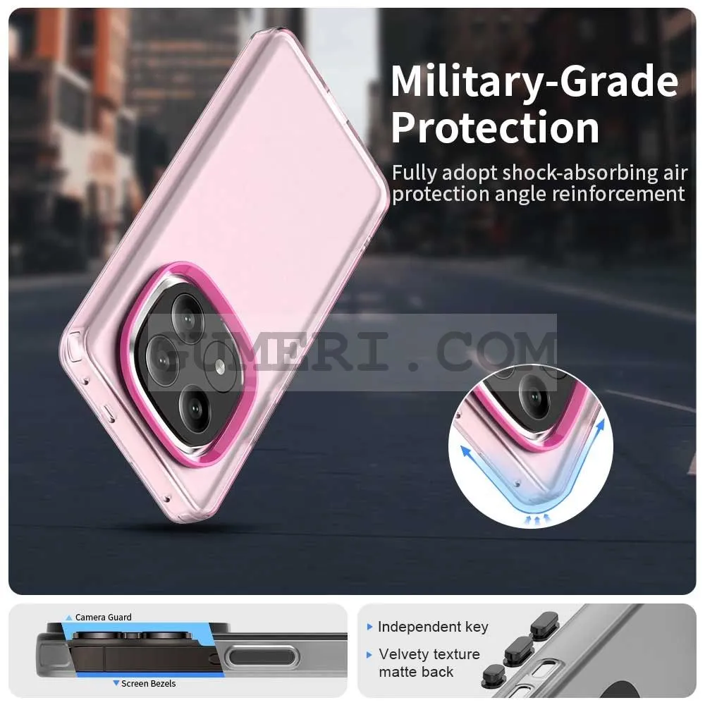 Хибриден Мат Кейс за Xiaomi Redmi Note 14 Pro+ 5G