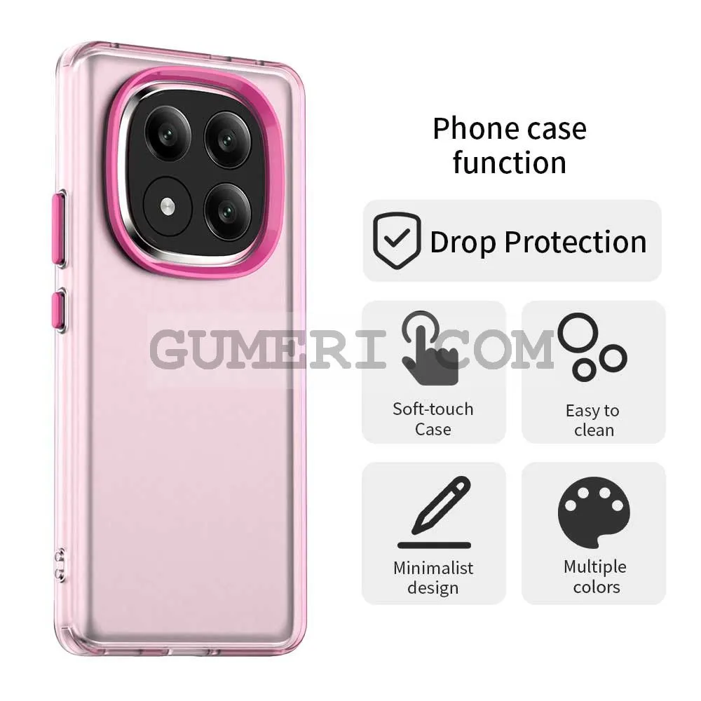 Хибриден Мат Кейс за Xiaomi Redmi Note 14 Pro+ 5G