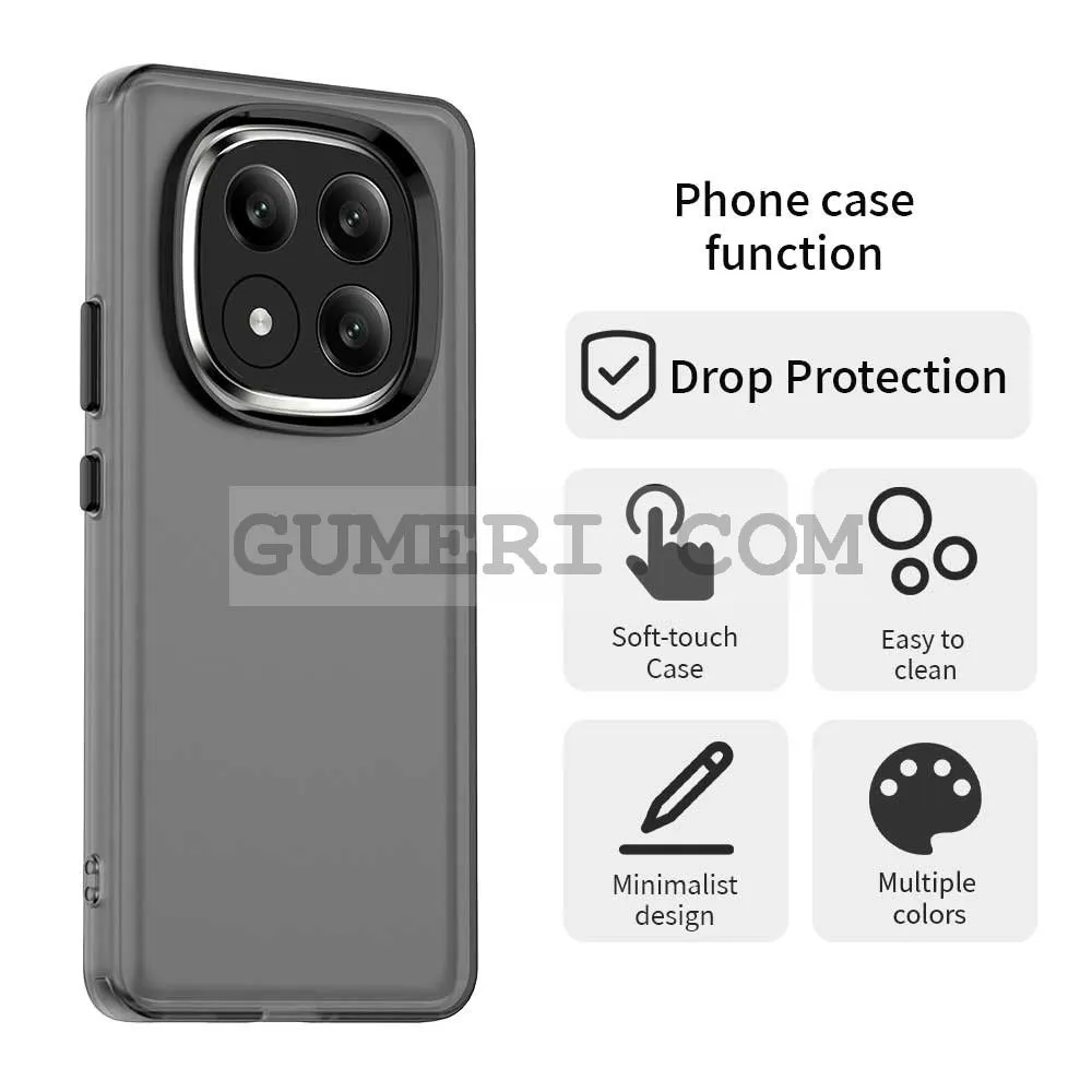 Хибриден Мат Кейс за Xiaomi Redmi Note 14 Pro+ 5G