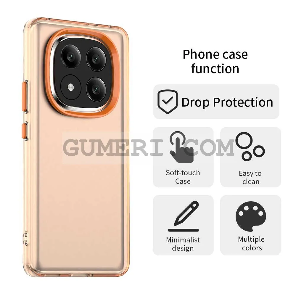 Хибриден Мат Кейс за Xiaomi Redmi Note 14 Pro+ 5G