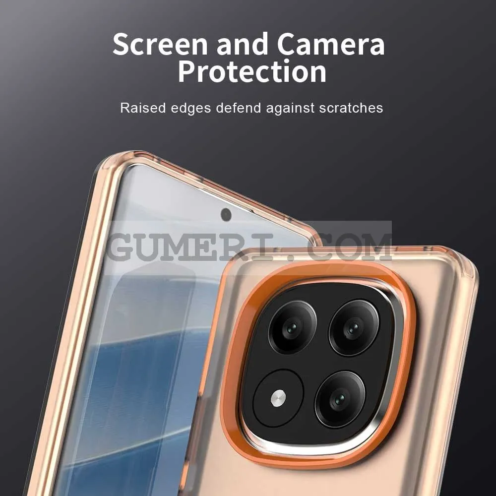 Хибриден Мат Кейс за Xiaomi Redmi Note 14 Pro+ 5G