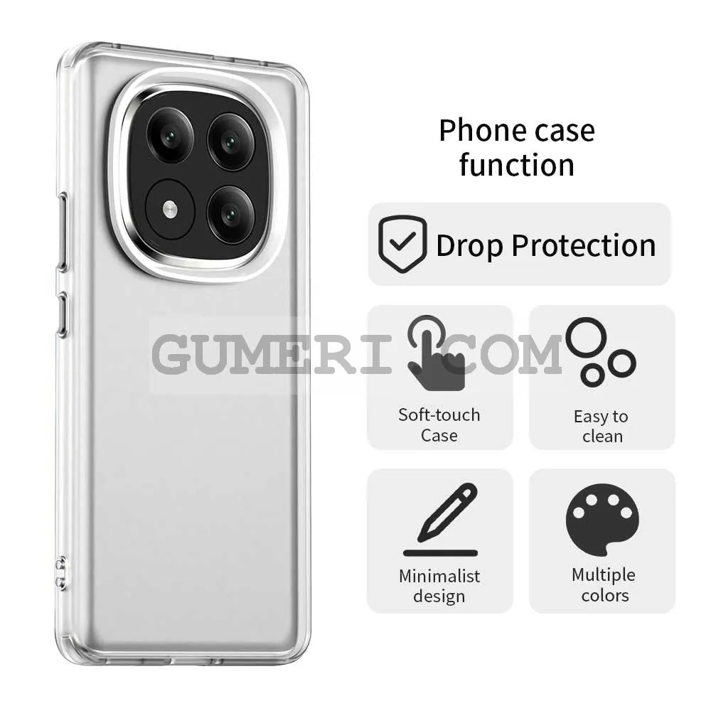 Хибриден Мат Кейс за Xiaomi Redmi Note 14 Pro+ 5G