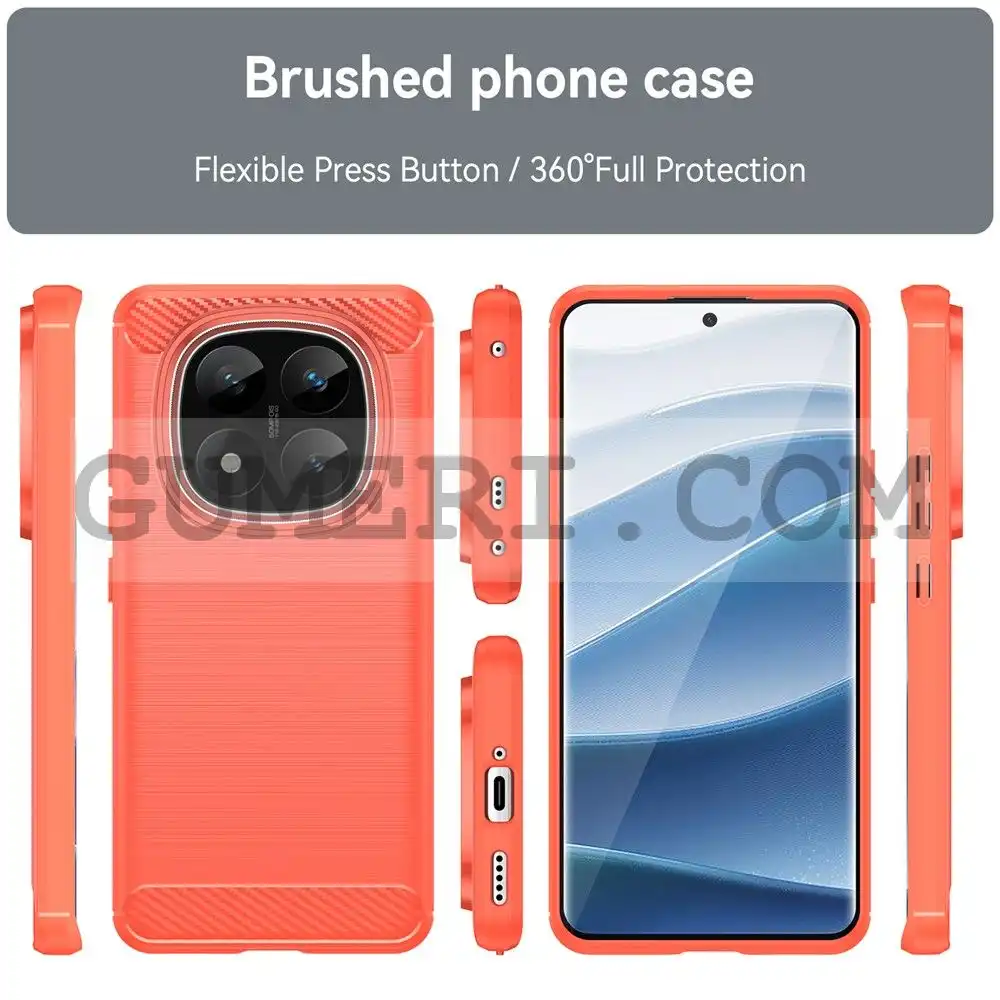 Гръб "Карбон Шарк" за Xiaomi Redmi Note 14 Pro 5G