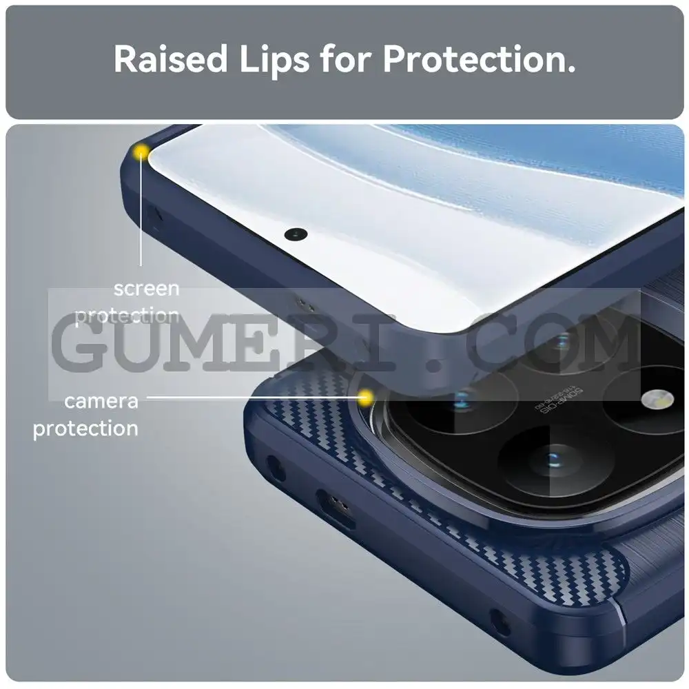 Гръб "Карбон Шарк" за Xiaomi Redmi Note 14 Pro 5G