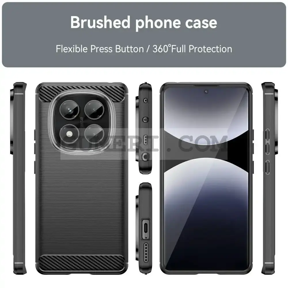 Гръб "Карбон Шарк" за Xiaomi Redmi Note 14 Pro 4G