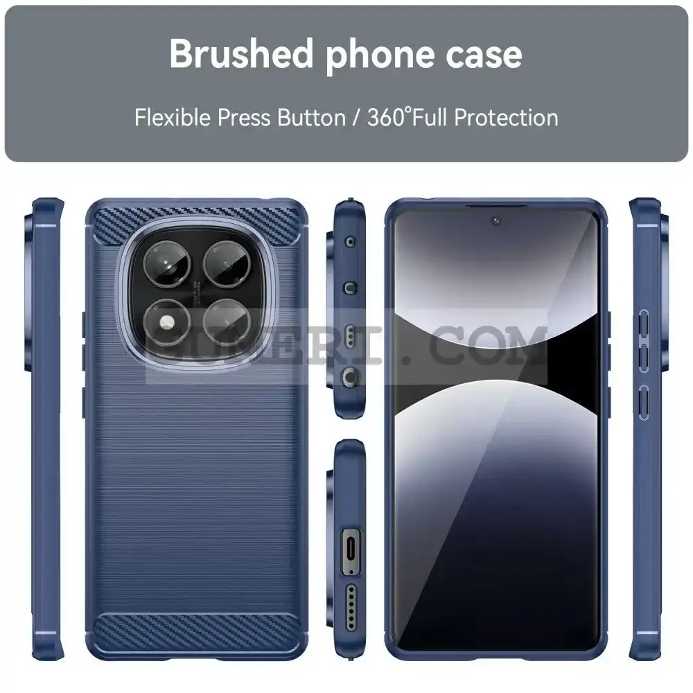 Гръб "Карбон Шарк" за Xiaomi Redmi Note 14 Pro 4G