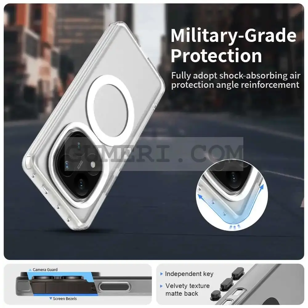 Хибриден Magsafe Мат Кейс за Xiaomi Redmi Note 14 Pro 4G