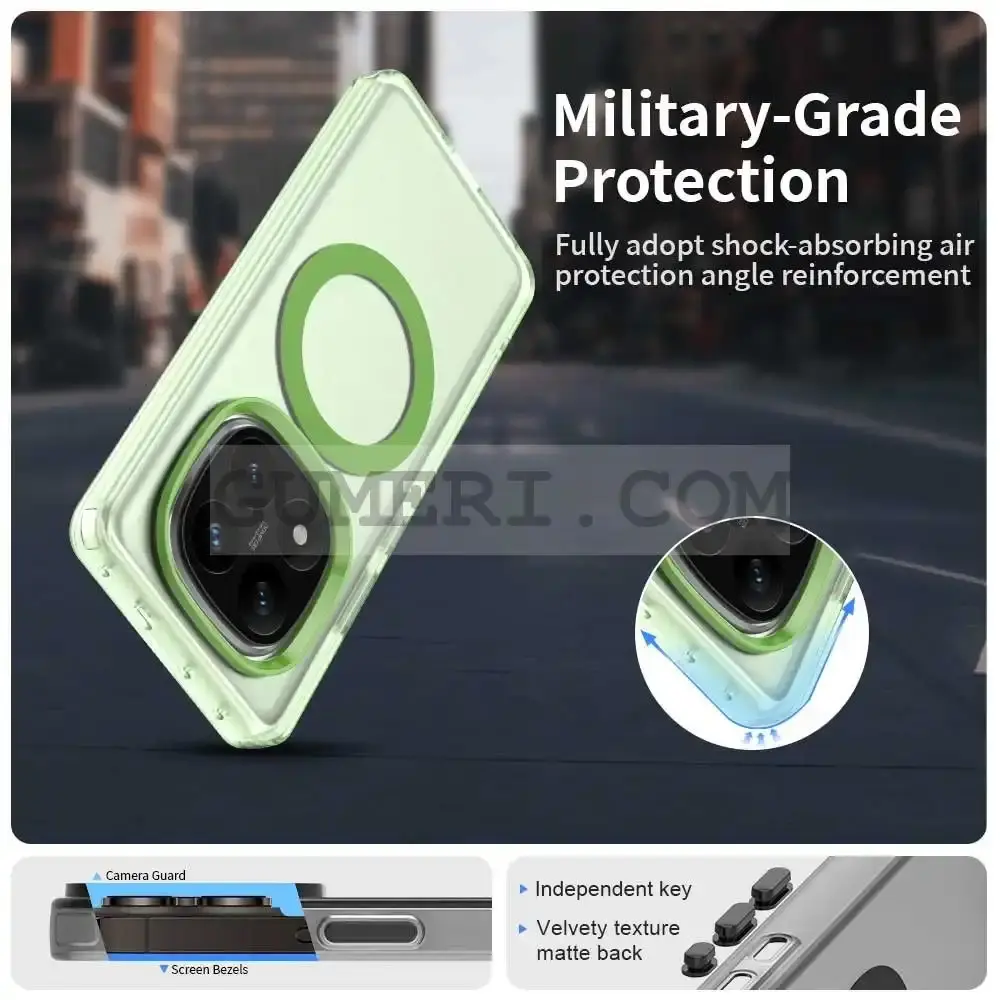 Хибриден Magsafe Мат Кейс за Xiaomi Redmi Note 14 Pro 4G