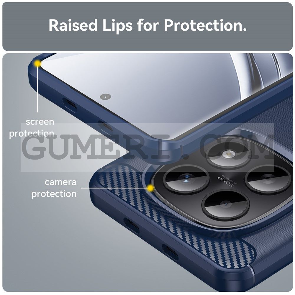 Гръб "Карбон Шарк" за Xiaomi Poco M8