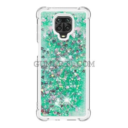 Воден Гръб "Glitter"за Xiaomi Redmi Note 9 Pro