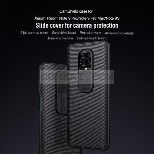Противоударен Гръб с Капак за Камерата за Xiaomi Redmi Note 9S