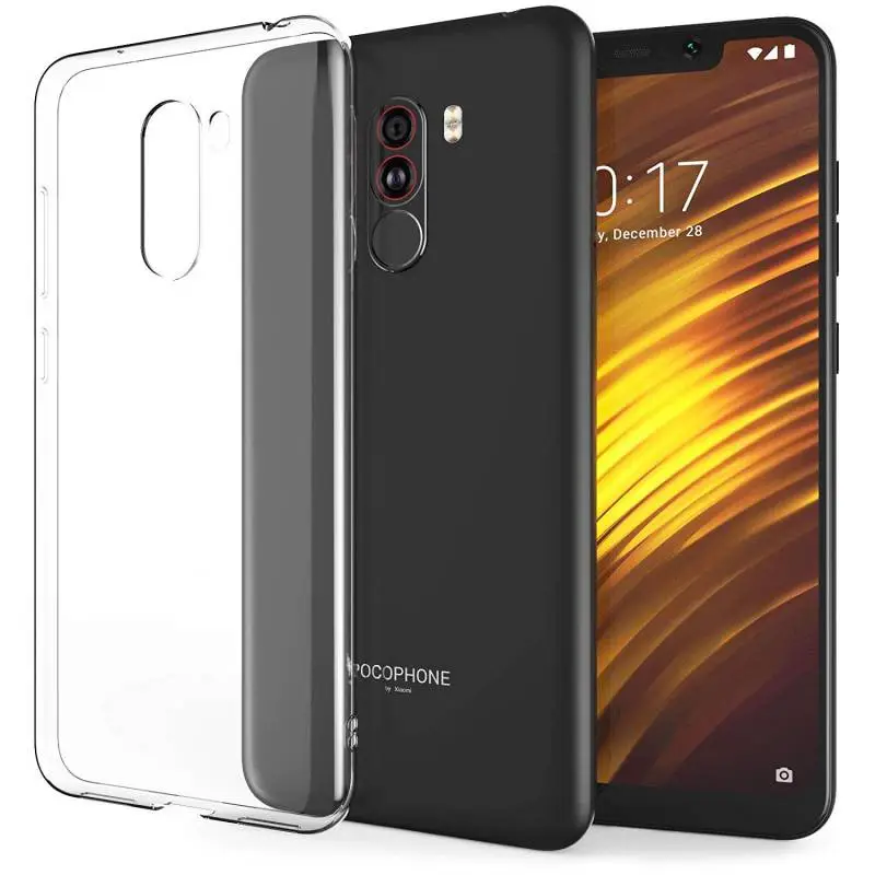 Xiaomi Pocophone F1 - Силиконов Гръб