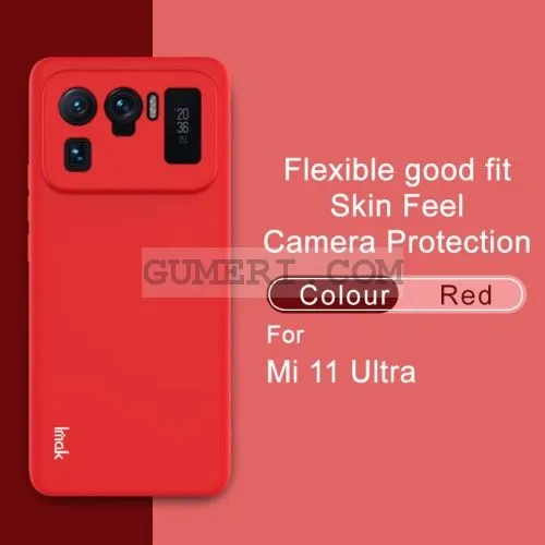 Xiaomi Mi 11 Ultra - Силиконов Гръб със Защита за Камерата