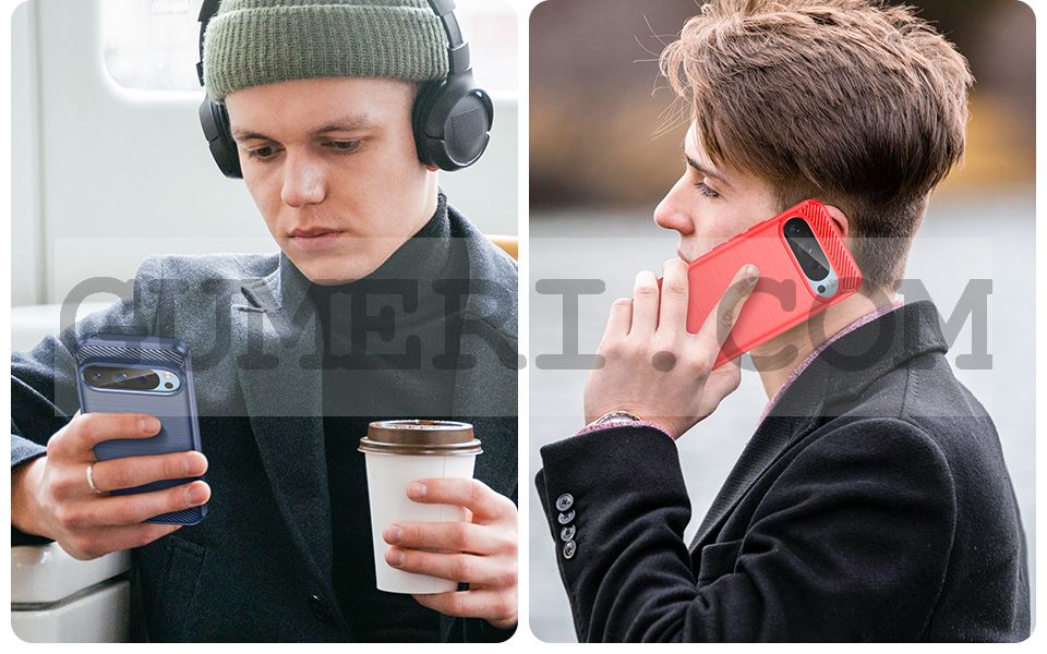 Гръб "Карбон Шарк" за Google Pixel 9 Pro