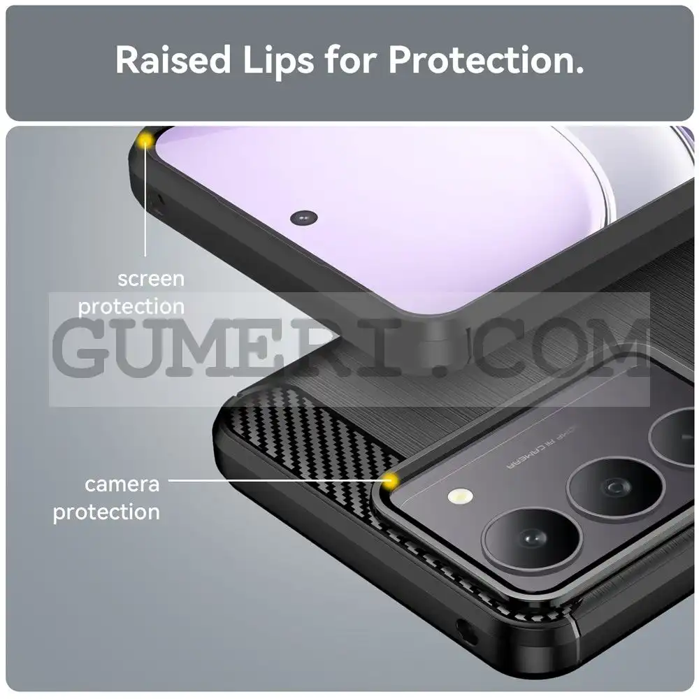 Гръб "Карбон Шарк" за Realme C75 4G