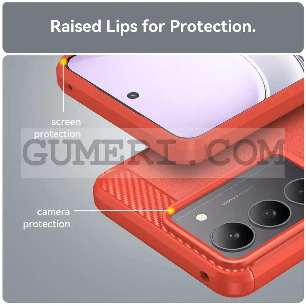 Гръб "Карбон Шарк" за Realme C75 5G