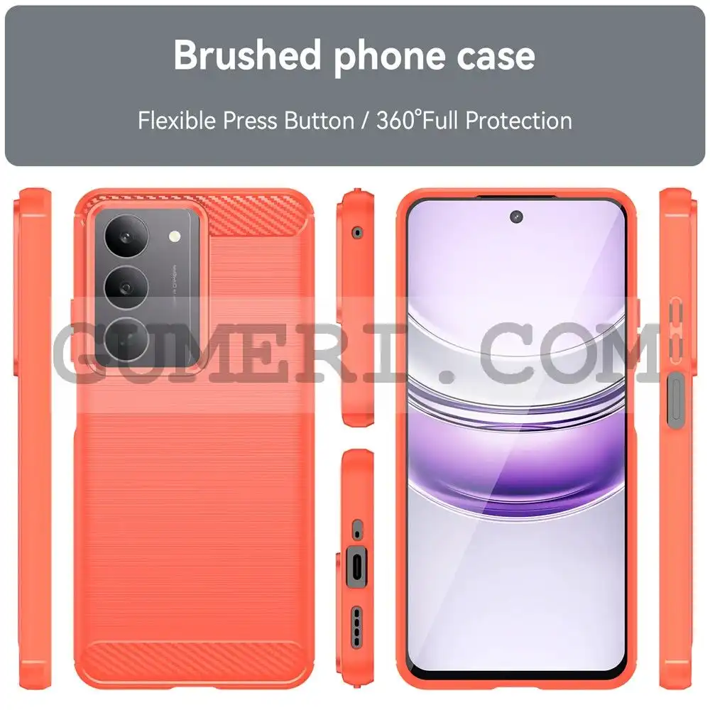 Гръб "Карбон Шарк" за Realme 14x