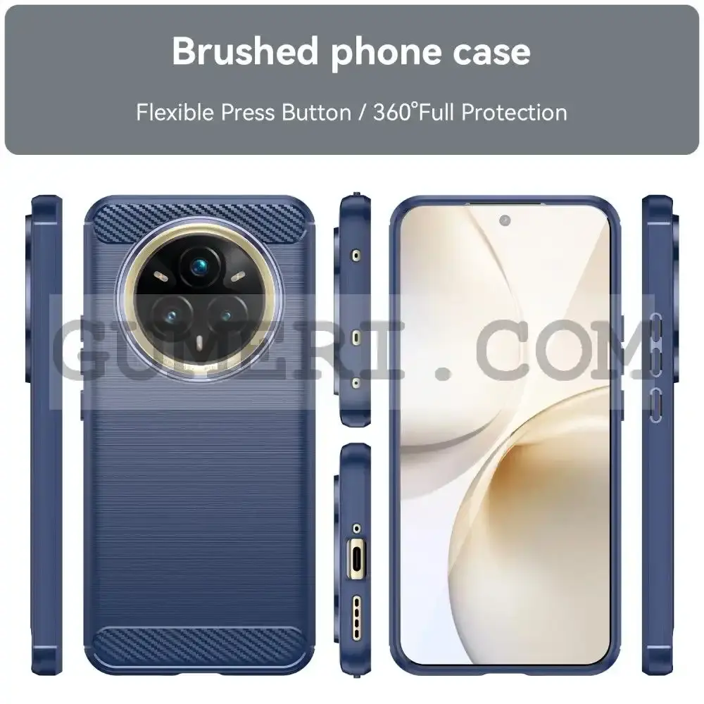 Гръб "Карбон Шарк" за Realme 14 Pro+