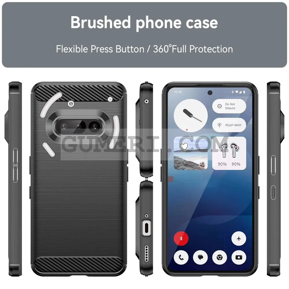 Гръб "Карбон Шарк" за Nothing Phone (3a)