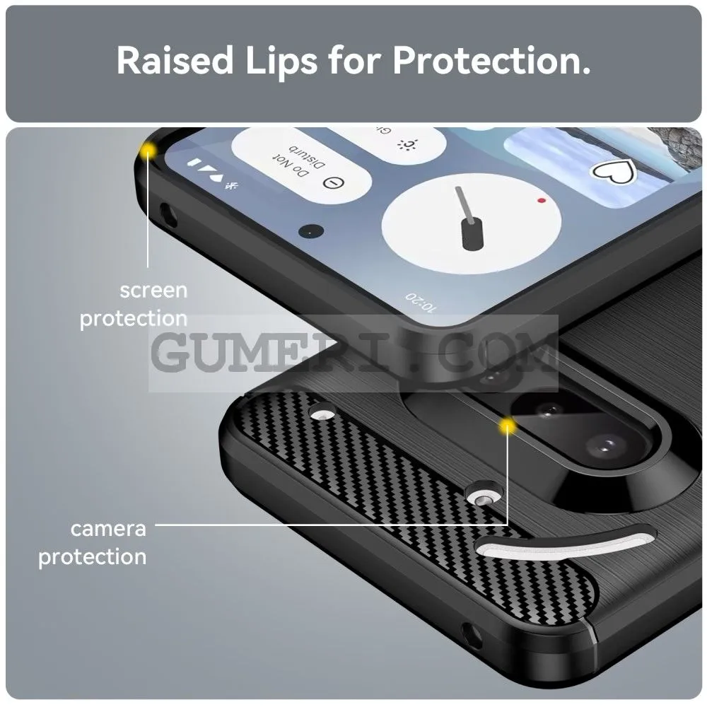 Гръб "Карбон Шарк" за Nothing Phone (3a)