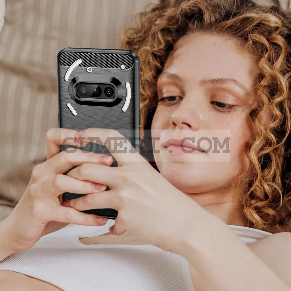 Гръб "Карбон Шарк" за Nothing Phone (3a)