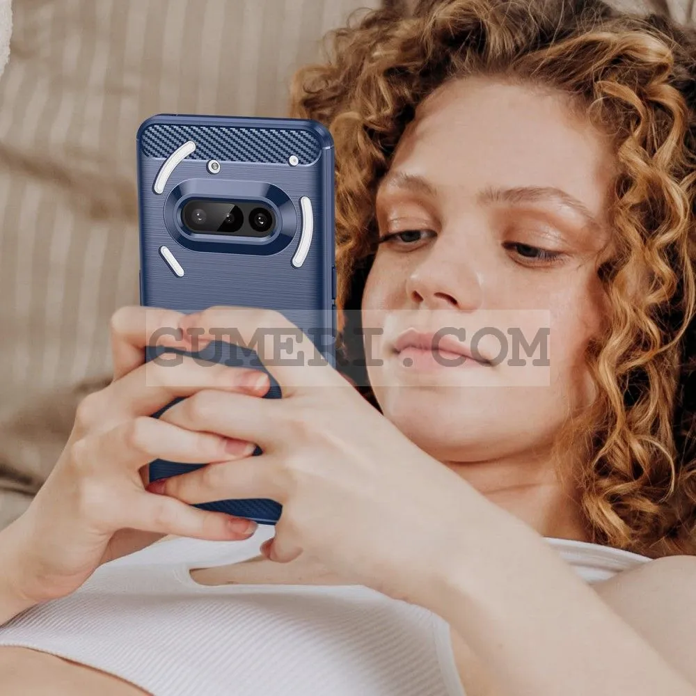 Гръб "Карбон Шарк" за Nothing Phone (3a)