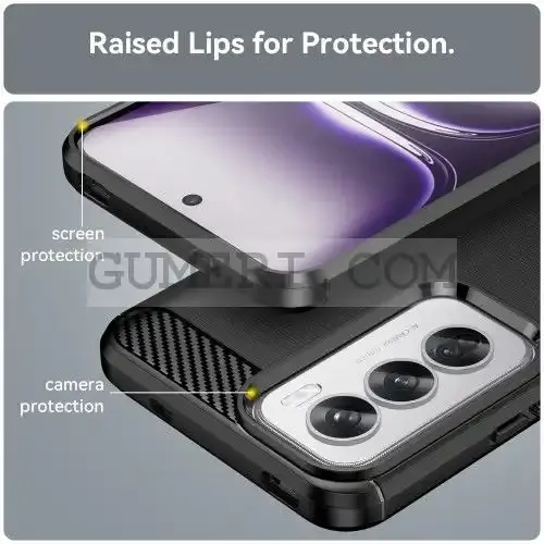 Гръб "Карбон Шарк" за Oppo Reno12 Pro