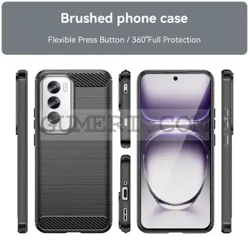 Гръб "Карбон Шарк" за Oppo Reno12 Pro