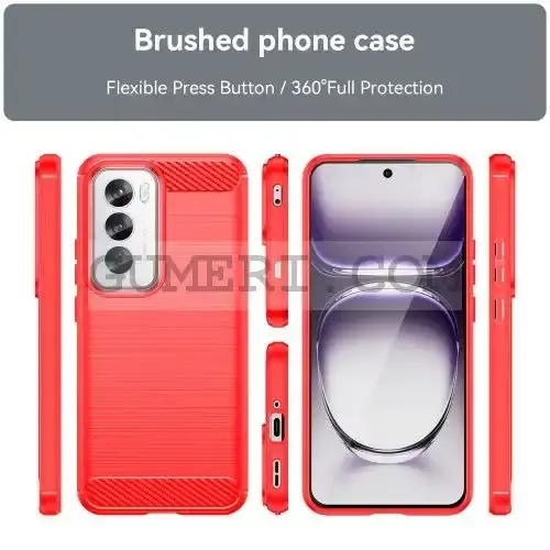 Гръб "Карбон Шарк" за Oppo Reno12 Pro