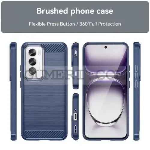 Гръб "Карбон Шарк" за Oppo Reno12 Pro
