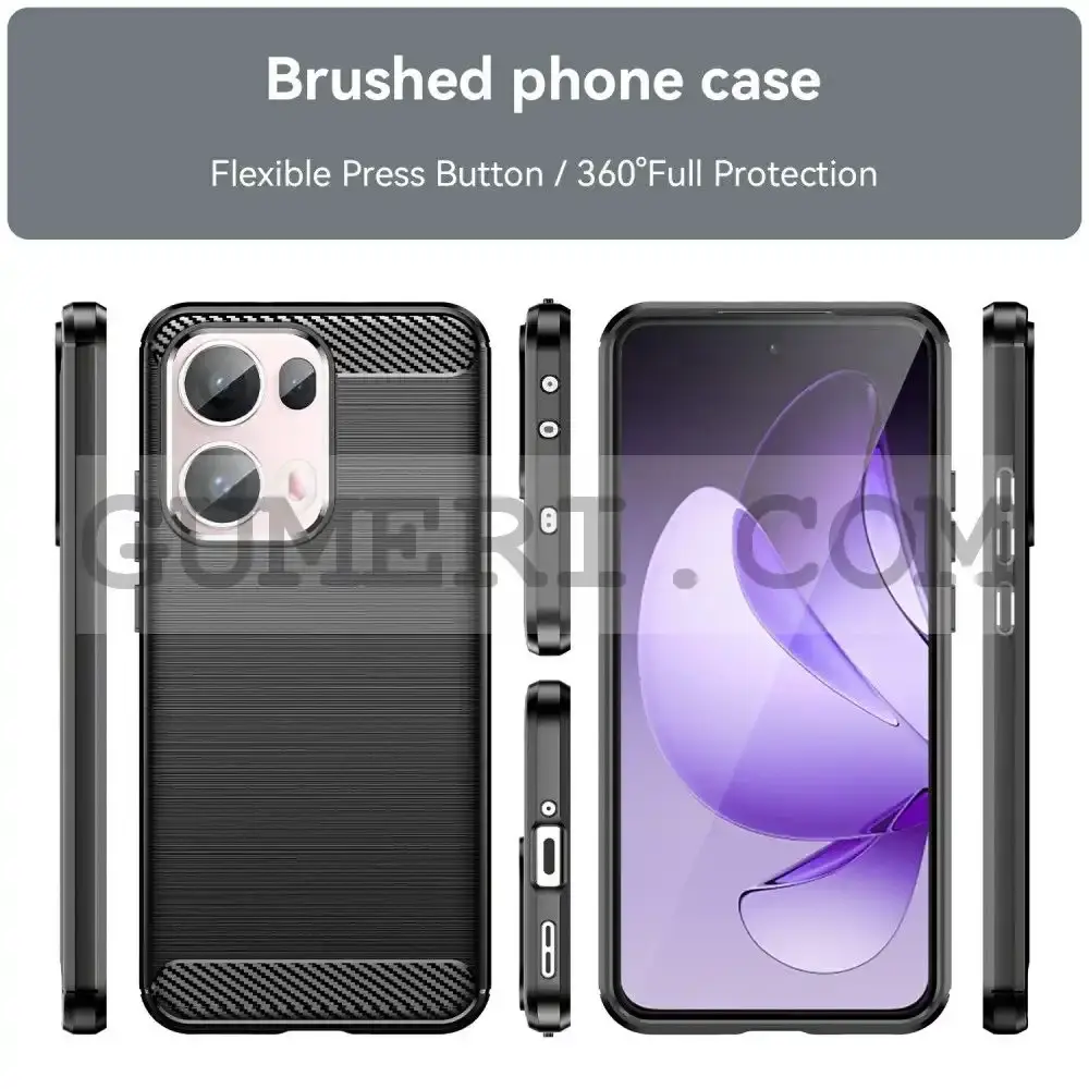 Гръб "Карбон Шарк" за Oppo Reno13 Pro