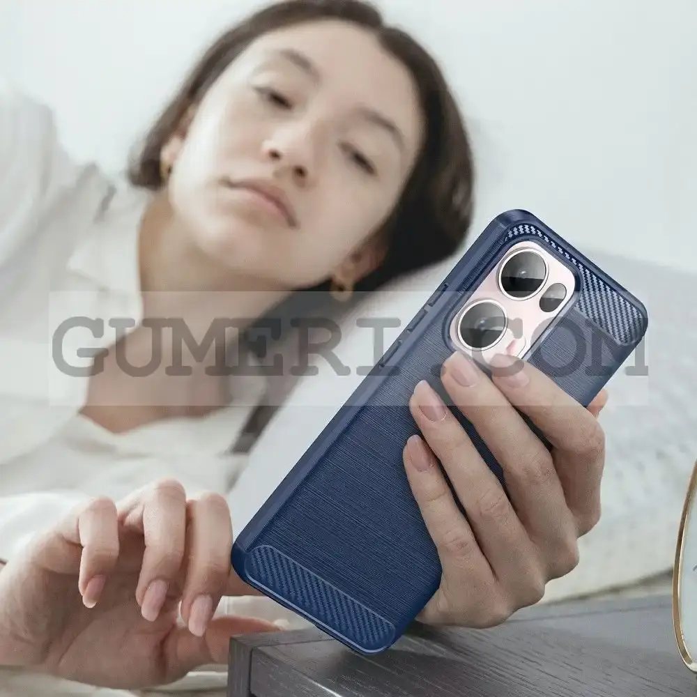 Гръб "Карбон Шарк" за Oppo Reno13 Pro