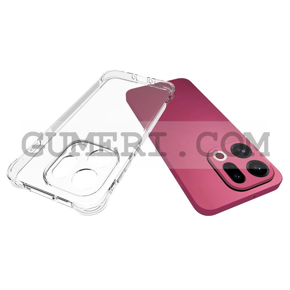 Подсилен Силиконов Гръб със Защита за Камерата за Oppo Find X9