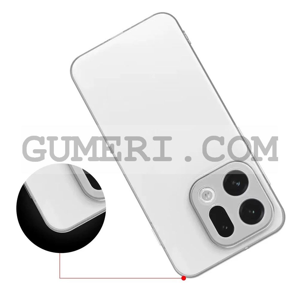 Силиконов Гръб със Защита за Камерата за Oppo Find X9 Pro